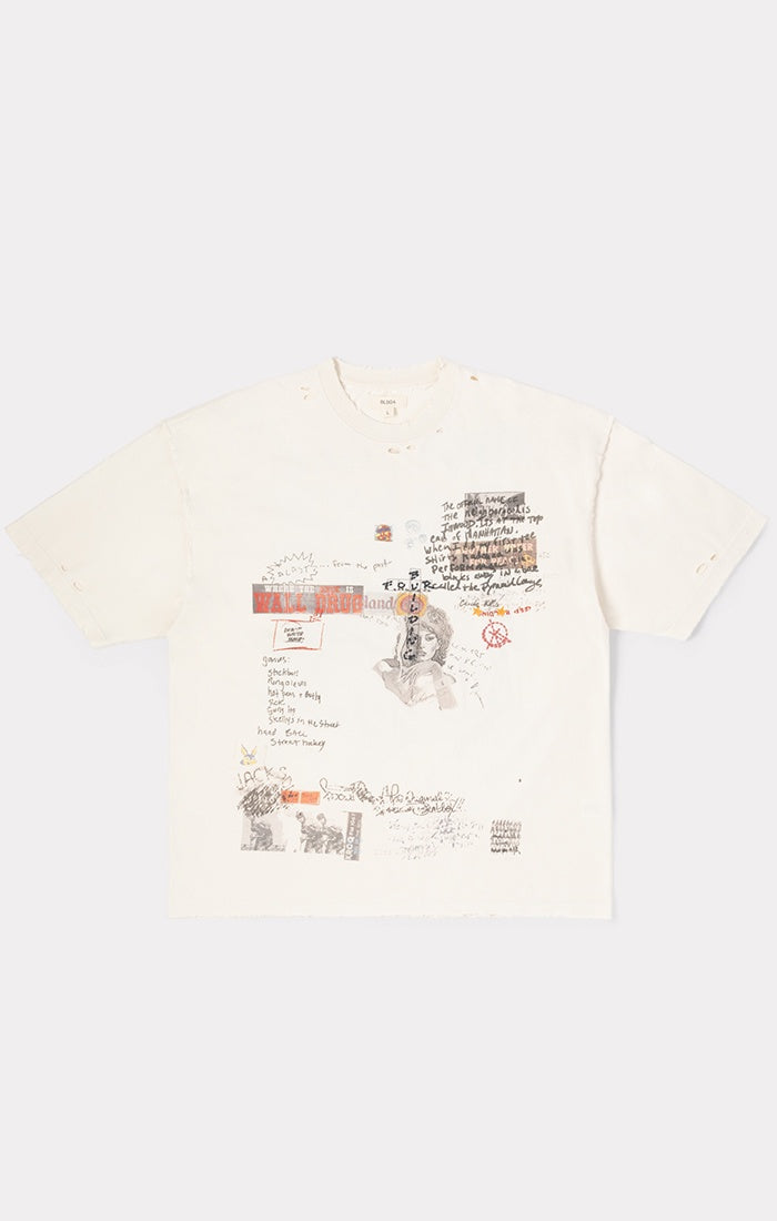 BLDG4 Modular SS Knit Tee - Antique White (C61-6303)