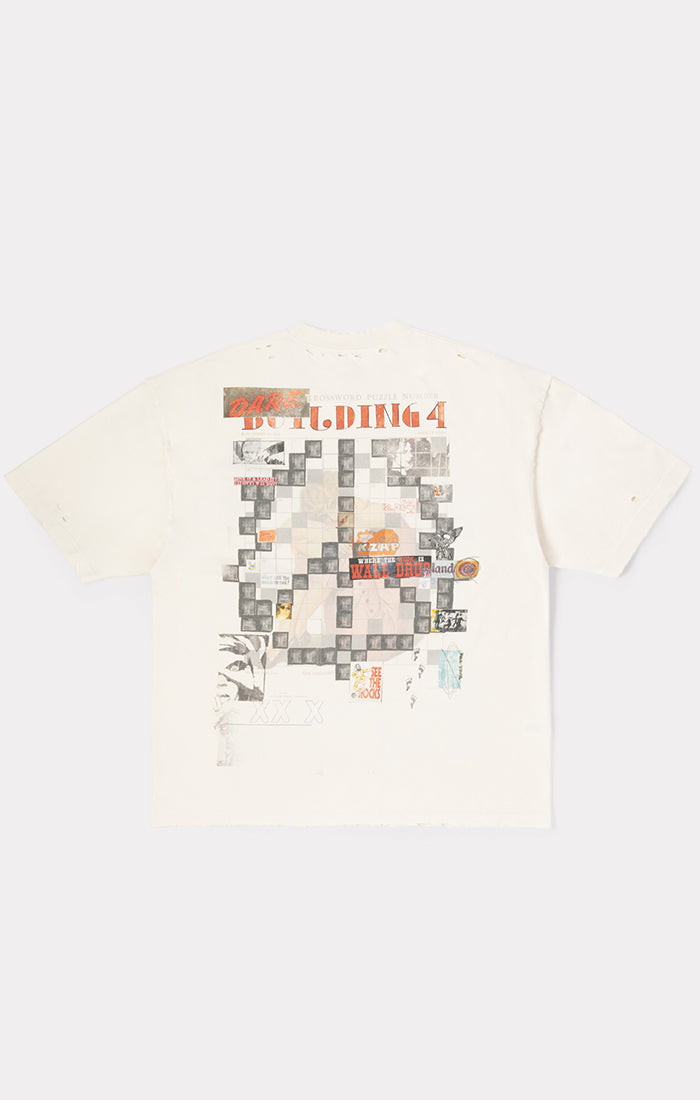 BLDG4 Modular SS Knit Tee - Antique White (C61-6303)