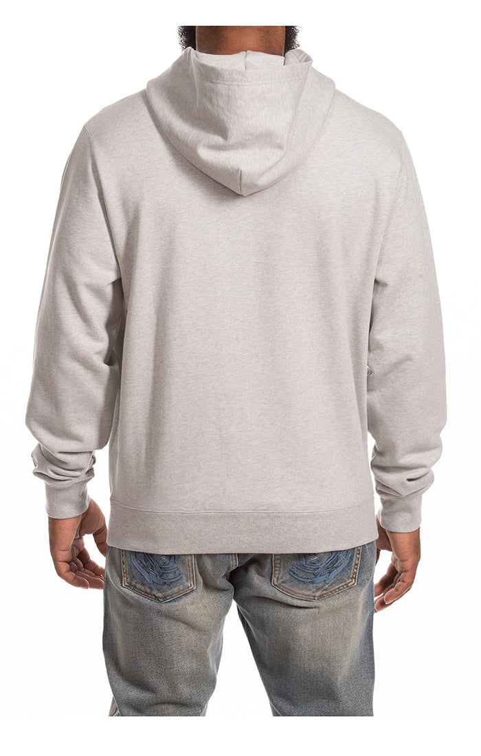 BBC Heather Grey BB Camo Hoodie (861-1319)