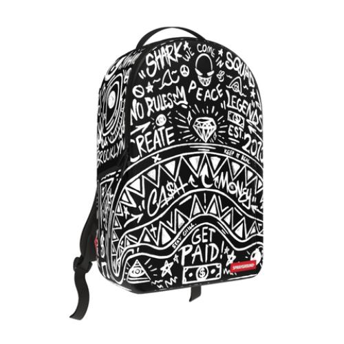Sprayground Crazy Thoughts Backpack (B8666)