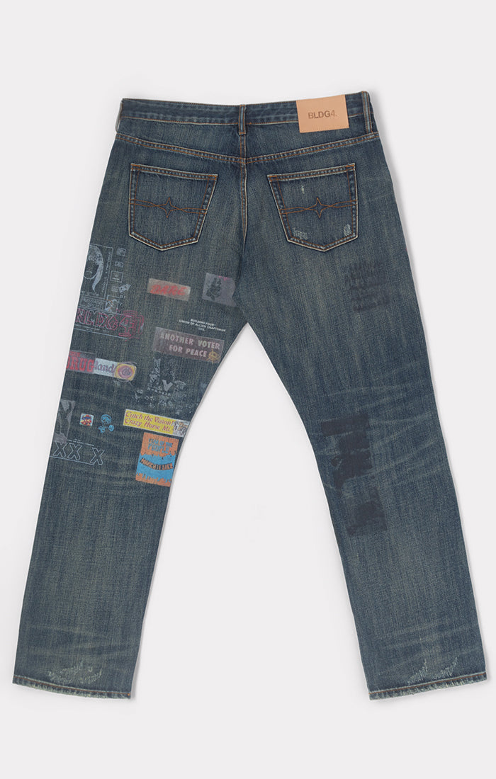 BLDG4 Cement Jeans - Corner Stone (C61-6102)