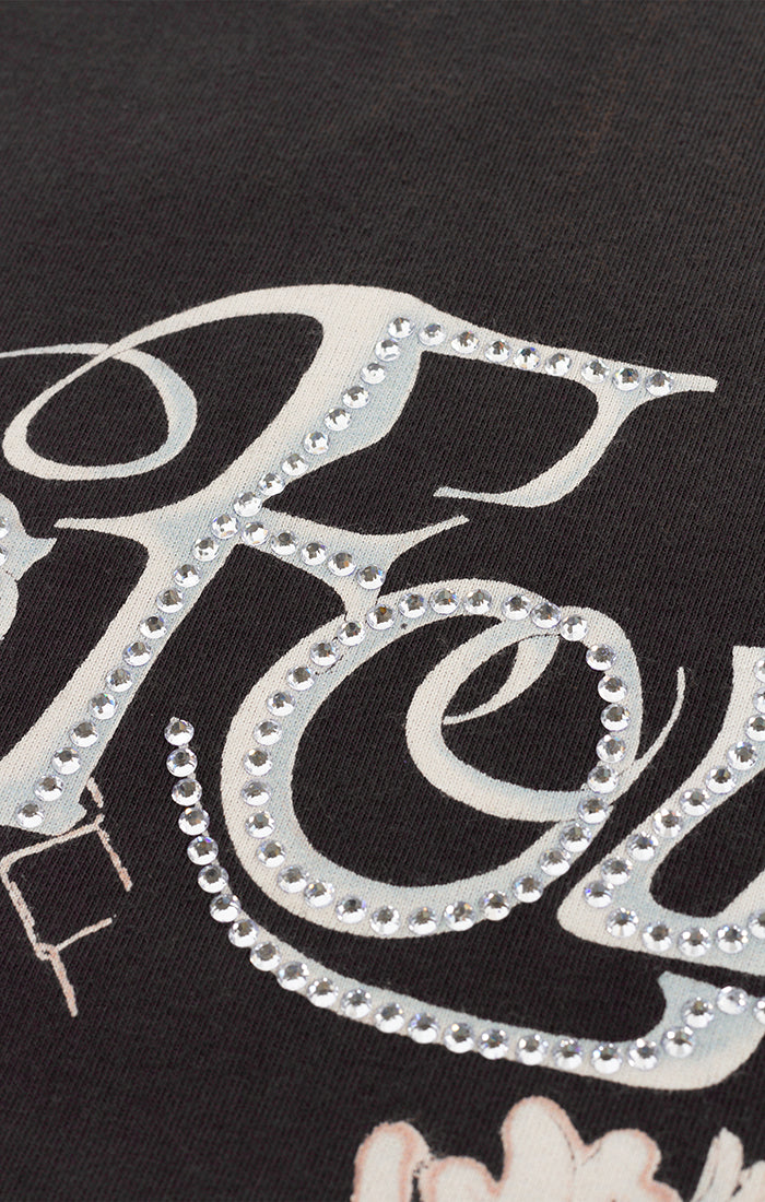 BLDG4 Stray SS Knit Tee - Charcoal Art (C51-4307)