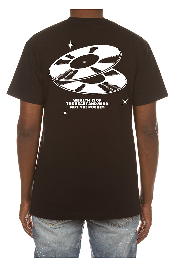 Comfortable black BB Moves SS Tee by Billionaire Boy's Club featuring the product style number 851-6204