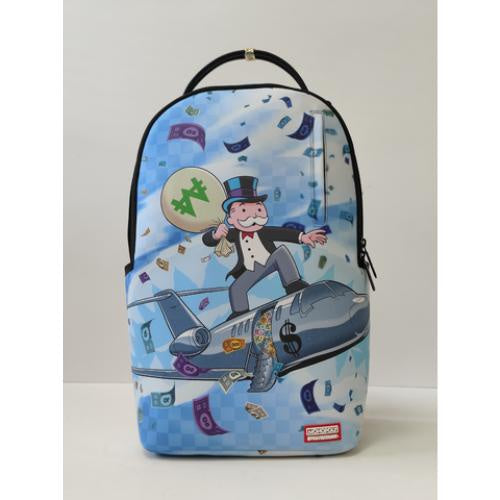 Sprayground Monopoly Plane Backpack (B9129)