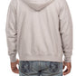 BBC Heather Grey BB Script Zip Hoodie (861-2303)