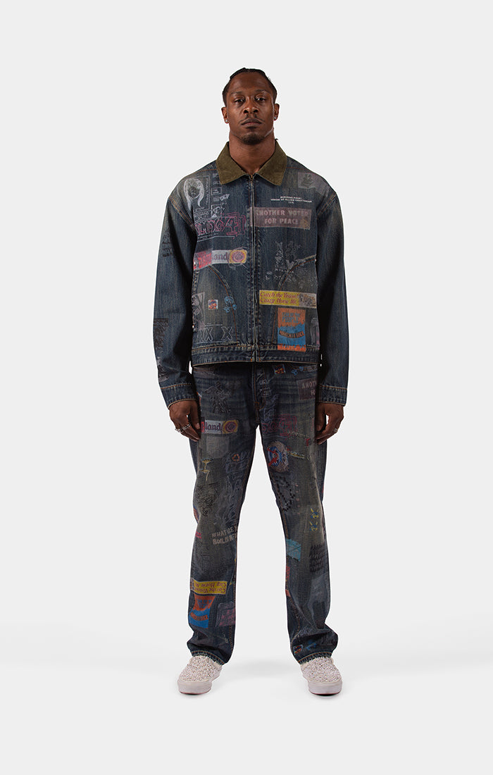 BLDG4 Cement Jeans - Corner Stone (C61-6102)