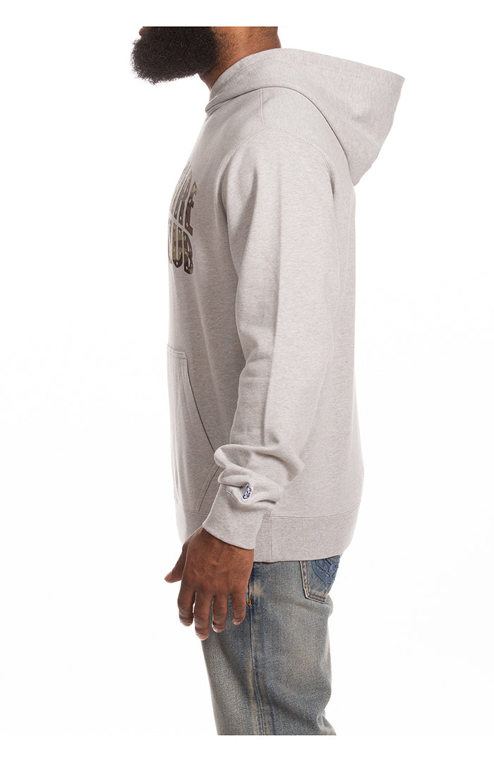 BBC Heather Grey BB Camo Hoodie (861-1319)