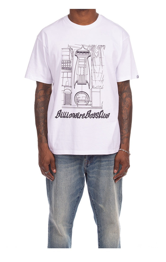 BBC White BB Handcrafted SS Tee (861-3204)