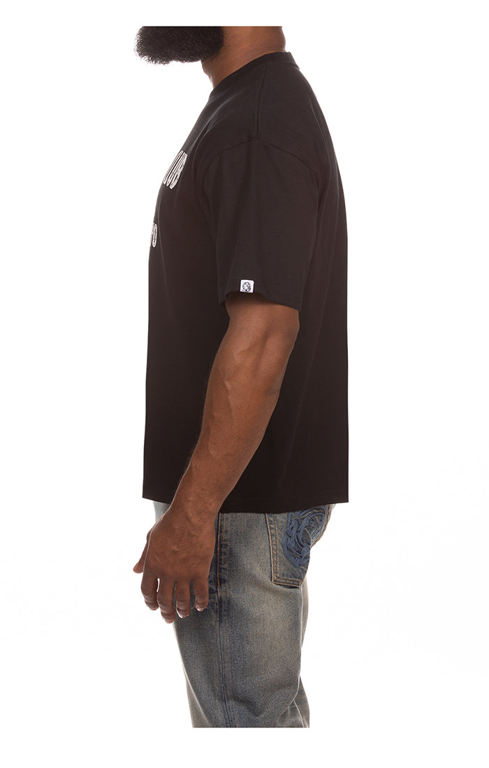 BBC Black BB Club SS Knit (Boxy Fit) (861-1313)