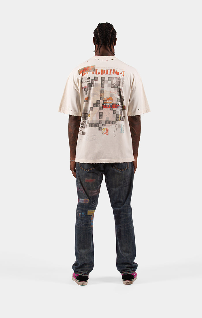 BLDG4 Modular SS Knit Tee - Antique White (C61-6303)