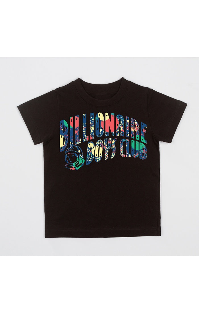 Children's BBC Black BB Arch Short Sleeve Tee with stylish design