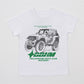 Kids BBC White BB 4x4 SS Knit Tee with stylish design and comfortable fit for active kids