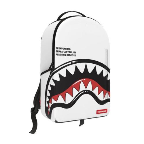 Sprayground Shark Central Bubbly White Backpack (B9081)