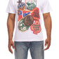 BBC White BB Patches SS Tee (861-6211)