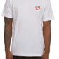 White short-sleeve T-shirt featuring the Ice Cream Quarters design, style 451-3202