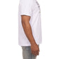 Back view of the Billionaire Boy's Club White SS Knit highlighting logo placement and overall craftsmanship