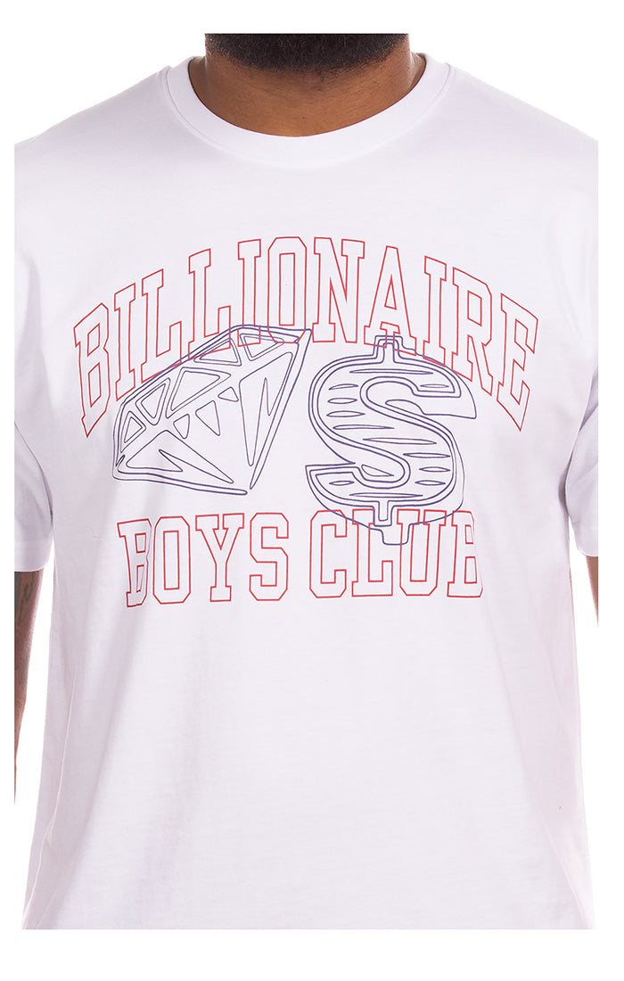 BBC White BB Fortune SS Tee (861-1201)