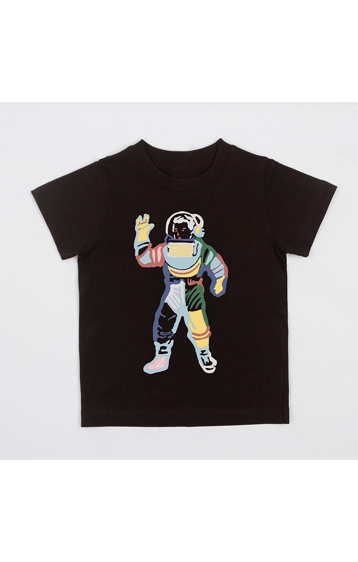 Kids BBC Black BB Astro SS Knit Tee (843-3203) - Stylish and comfortable short-sleeve knit tee for children