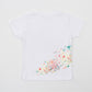 Children's BBC White BB Blast Off SS Tee (843-1201) t-shirt featuring a vibrant rocket ship design and comfortable short sleeves