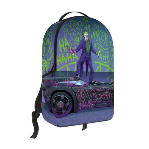 Sprayground DC Joker Tagged Up Batmobile Backpack (B9286)