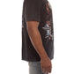 Billionaire Boy's Club Black BB Odyssey SS Knit in oversized fit, style : 851-2304