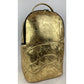 Sprayground Gold Weathered Backpack (B8150)