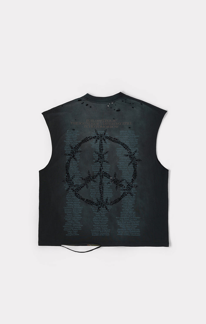 BLDG4 Monument Tank Tee - Jet Set (C61-3308)