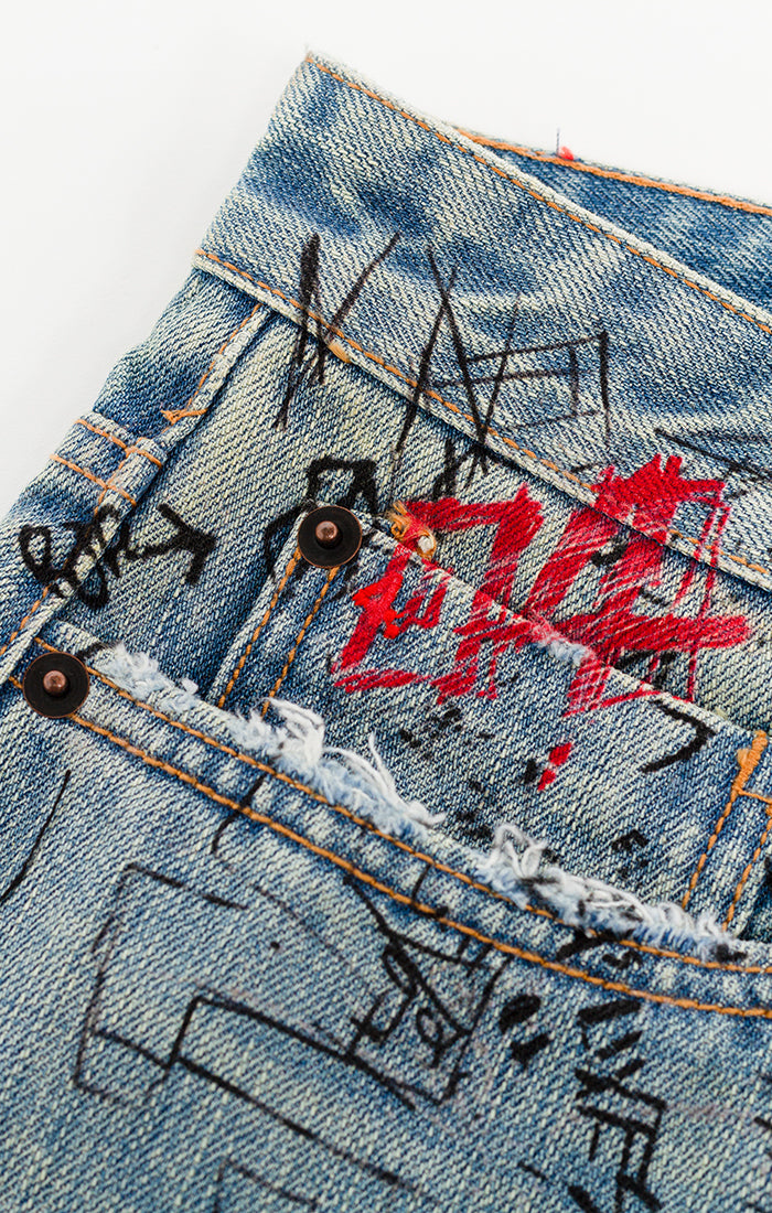 BLDG4 Capital Jeans - Steel Wash (C61-1105)