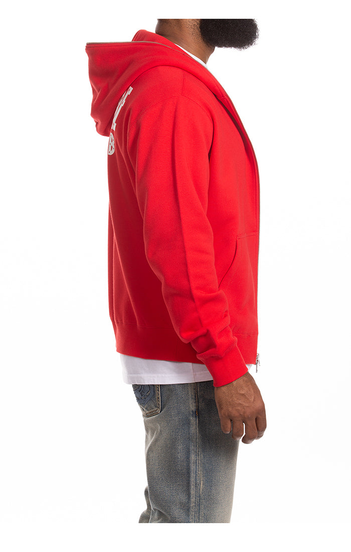 BBC Red BB Astro Zip Hoodie (861-1301)