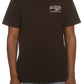 Black Billionaire Boy's Club BB Yacht SS Tee with style number 851-4202, featuring a classic short sleeve design and bold branding
