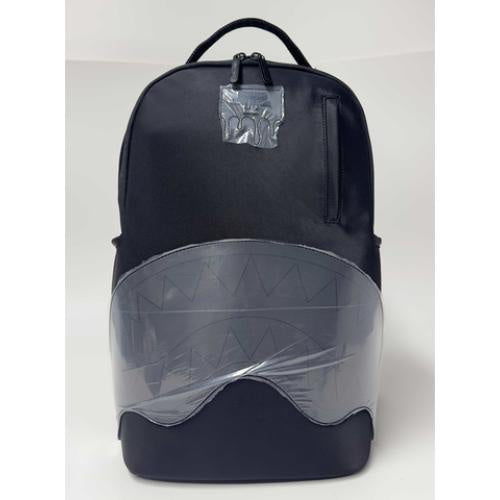 Sprayground Shark Central Blacked Out Embossed Nylon Backpack (B9635)