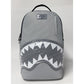 Sprayground Shark Central Tonal Gray Nylon Backpack (B9638)