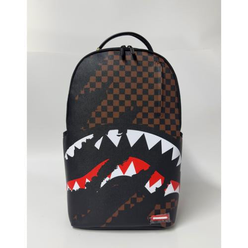 Sprayground Claw Tear Check Backpack (B8156)