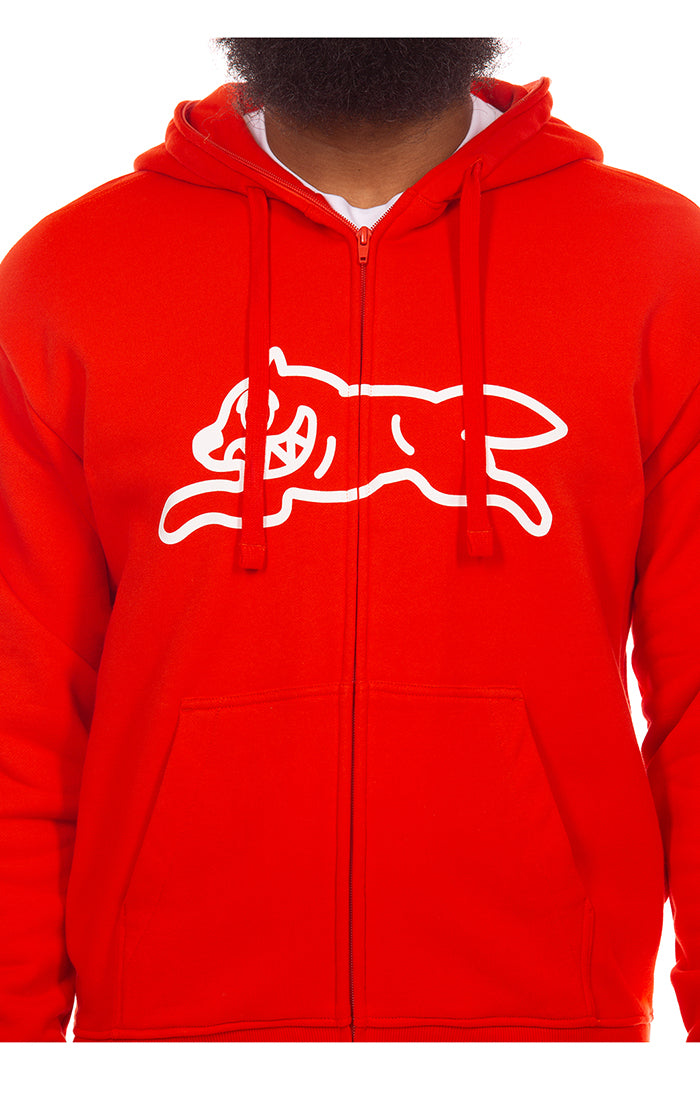 Ice Cream "Scanner" Fiery Red Zip Hoodie (451-6305)