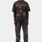 BLDG4 Precast SS Knit Tee - Jet Set (C61-6311)