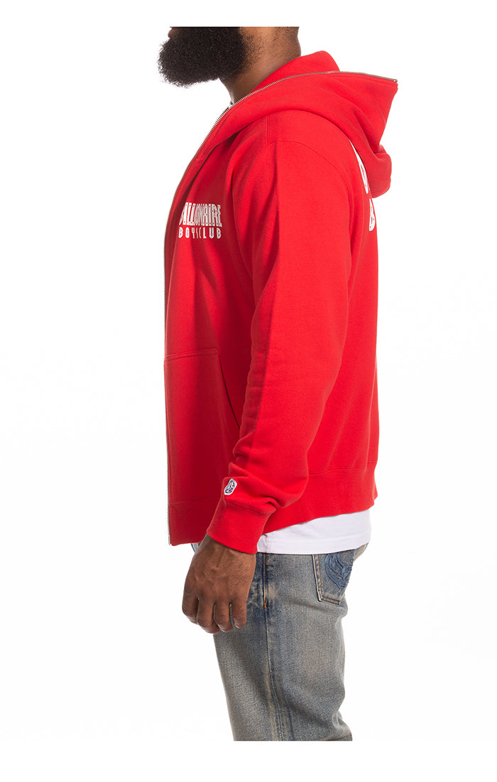 BBC Red BB Astro Zip Hoodie (861-1301)