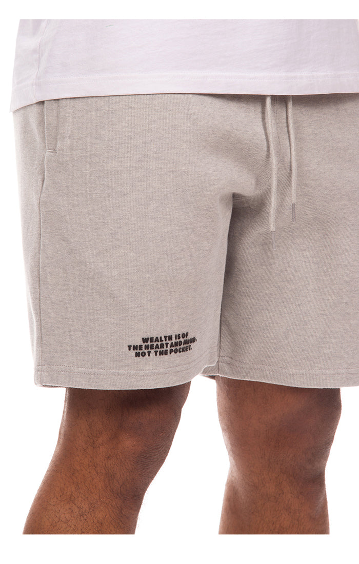BBC Heather Grey BB Helmet Shorts (851-4105)
