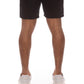 Front view of Ice Cream Black Dog Black Caramel Jean Shorts highlighting the unique style and fit designed for comfort and fashion