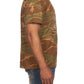 Side view of the BBC Capulet Olive BB Helmet Camo SS Tee (841-9212) t-shirt, emphasizing the high-quality stitching and breathable fabric