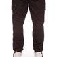 Front view showing the relaxed fit and adjustable waistband of the BB Flagship Core Cargo Pants
