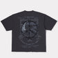 BLDG4 Basilique SS Knit Tee - Charcoal Art (C61-3304)