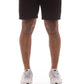 A close-up image of Ice Cream Black Dog black caramel jean shorts with strawberry fit, showcasing the detailed stitching and stylish design labeled as style 451-3100