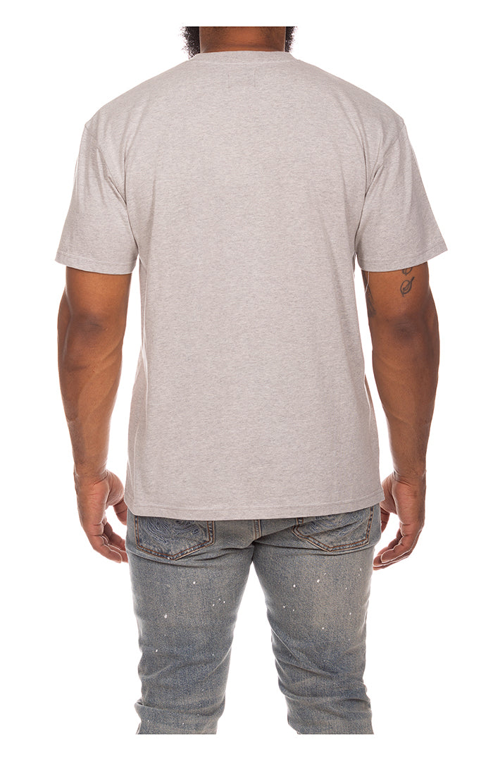 Billionaire Boy's Club Heather Grey BB Helmet SS Knit with Style 851-4311