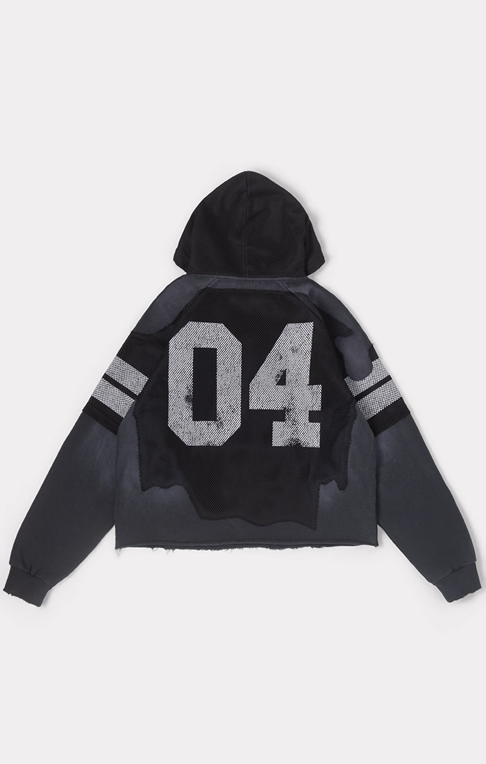 BLDG4 Frame Pullover Hoodie - Charcoal Art (C61-6302)