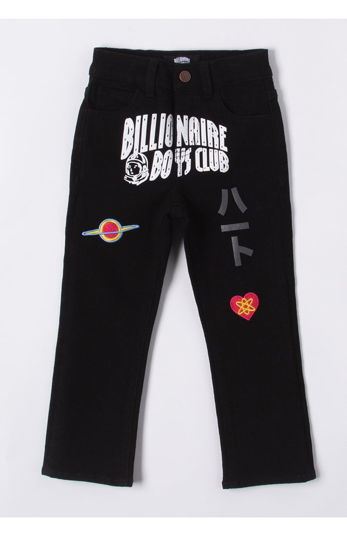 Kids BBC Black BB Heart Jeans (843-6104)