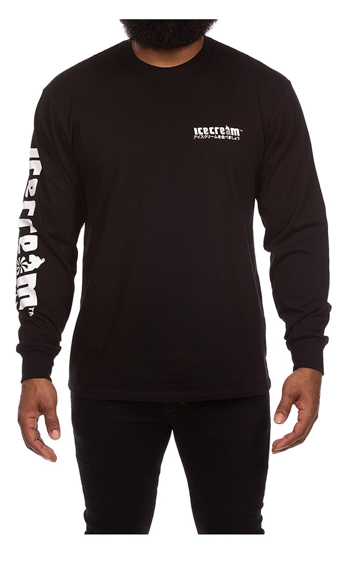 Ice Cream "The Truck" LS Black Knit (451-8312)
