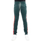 EPTM Green Track Pants w/Red Stripe