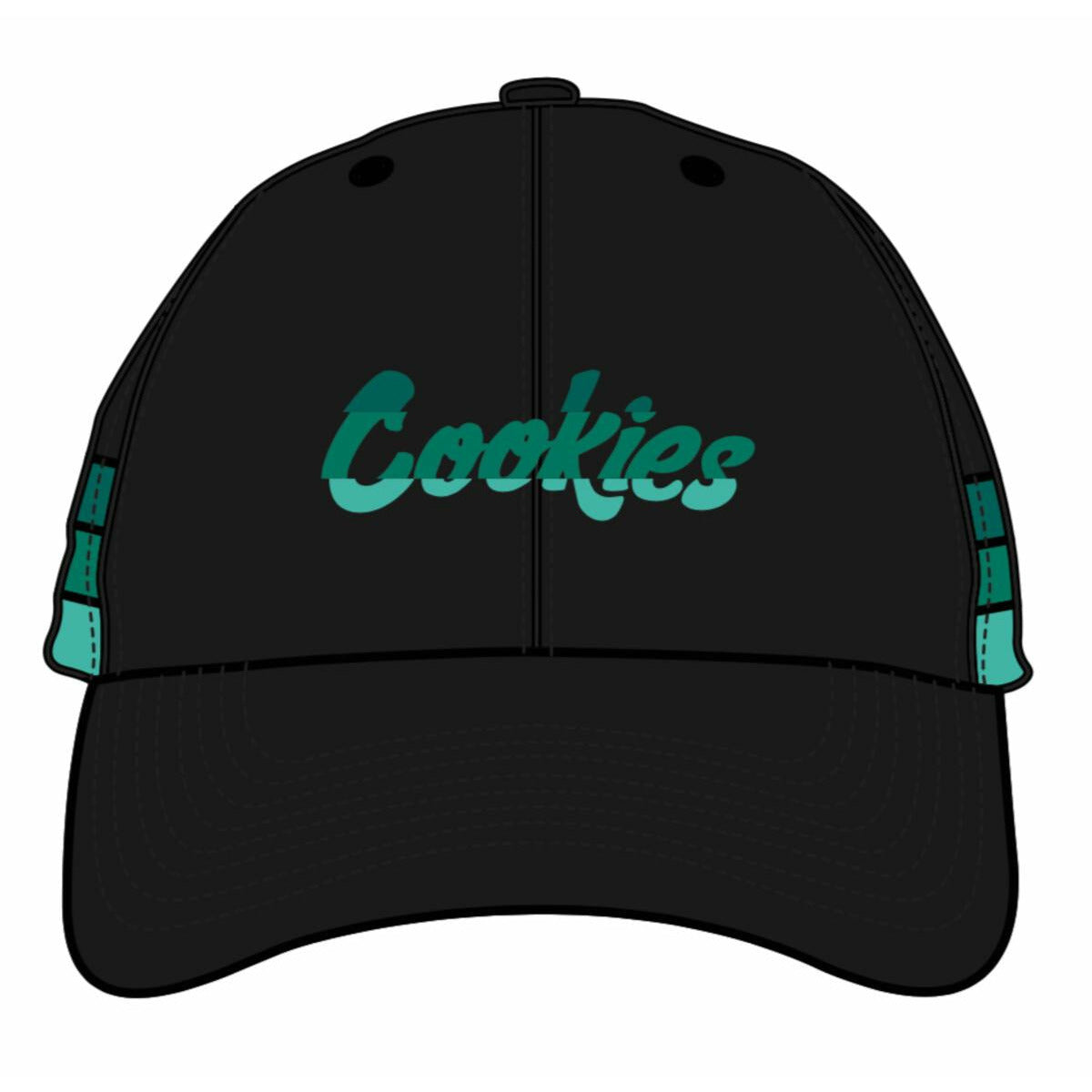 Cookies Off Shore Twill Black Snapback Cap w/Embroidery