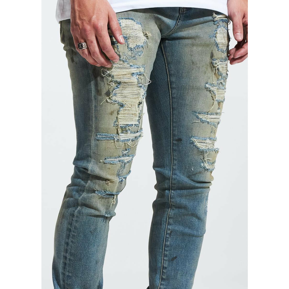 Embellish Fash Standard Ripped Denim Jeans (EMBHOL21-2-6)