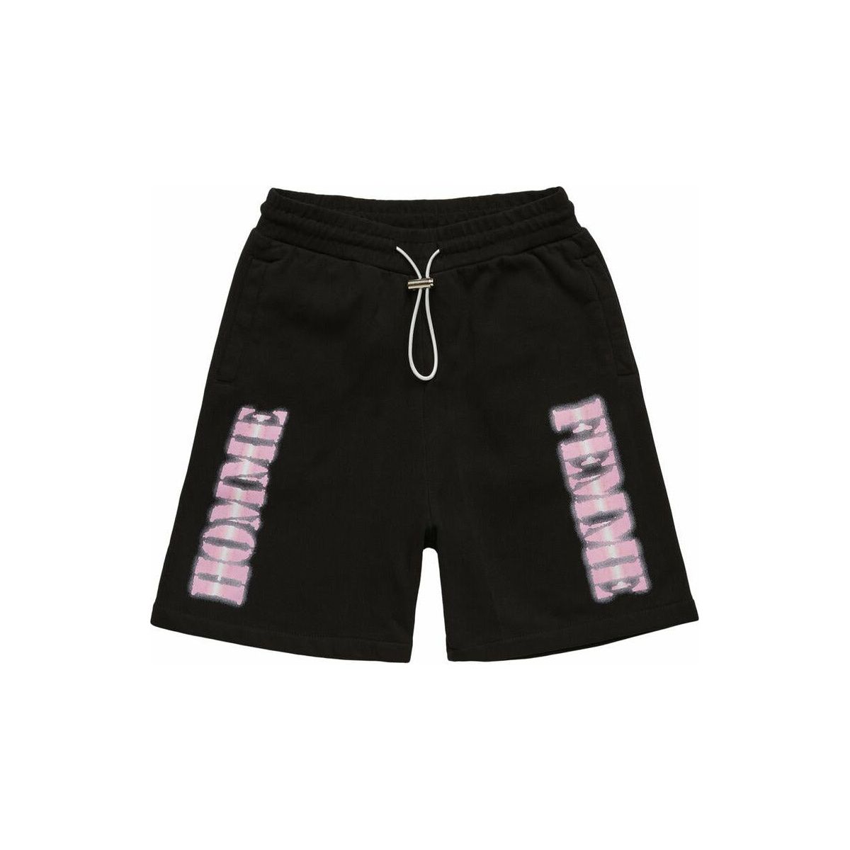Homme + Femme Black/Pink Twilight Shorts
